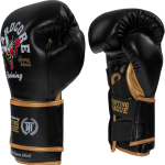 Боксерские перчатки Hardcore Training Fighting League Black PU