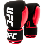 Боксерские перчатки UFC Black/Red PU