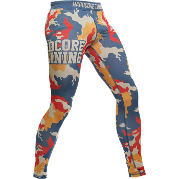 Компрессионные штаны Hardcore Training Autumn Camo