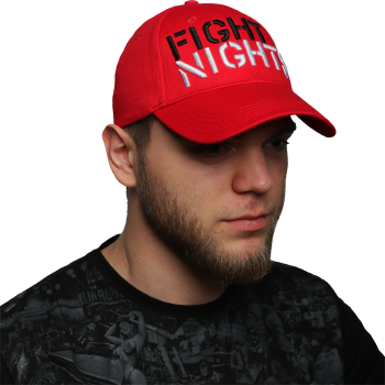Бейсболка Fight Nights Red