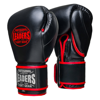 Боксёрские перчатки Leaders Hero LSHR BK