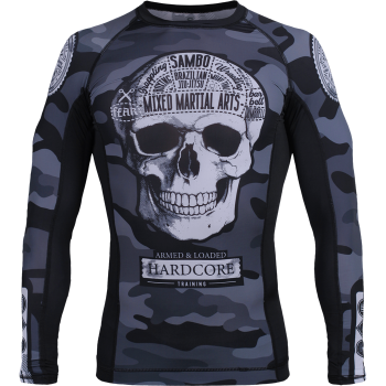 Рашгард Hardcore Training Fear Zone Night Camo