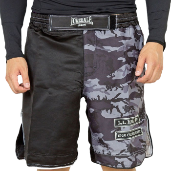 ММА шорты Lonsdale Black/Camo