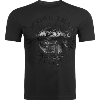 Футболка Hardcore Training Wrestling Black/Black