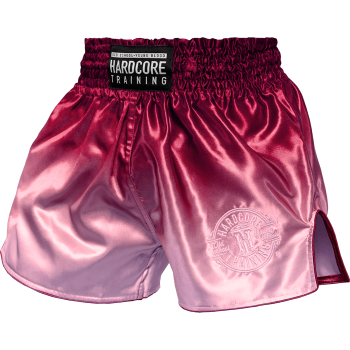 Тайские шорты Hardcore Training Gradient Bordeaux