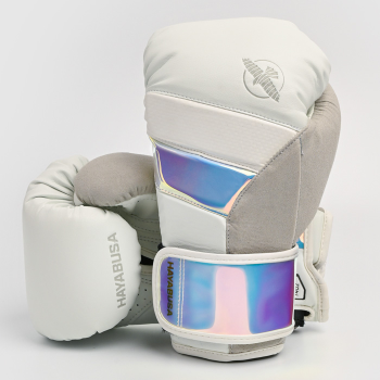 Перчатки Hayabusa T3 White/Iridescent