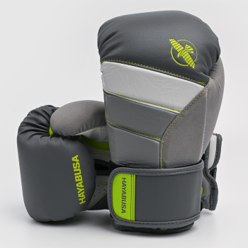 Перчатки Hayabusa T3 Charcoal/Lime