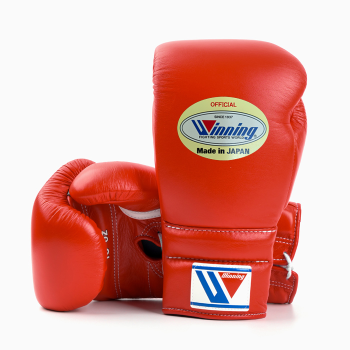 Боксерские перчатки Winning 10 Oz MS-300 красные