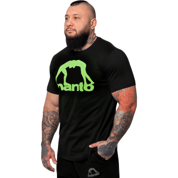 Футболка Manto Vibe Black/Neon