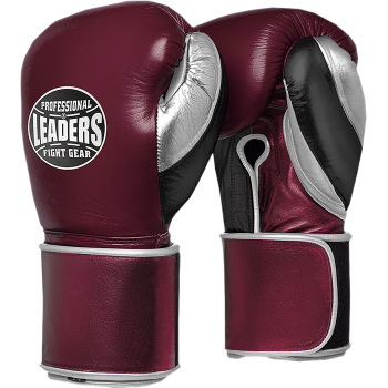 Боксерские перчатки Leaders LS3SC LVC RD/BK/SIL