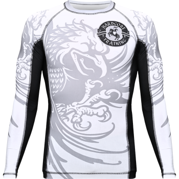 Рашгард Hardcore Training Heraldry White LS