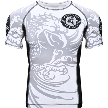 Рашгард Hardcore Training Heraldry White SS