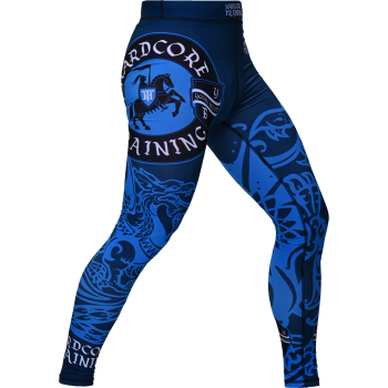 Компрессионные штаны Hardcore Training Heraldry Blue