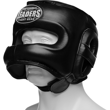 Бамперный шлем Leaders LS5SHGNB FL BK