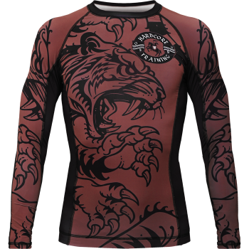 Рашгард Hardcore Training Heraldry Brown LS