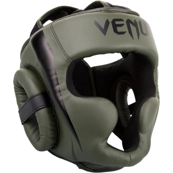 Боксерский шлем Venum Elite Khaki/Black