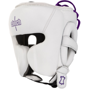 Боксёрский шлем Clinch Undefeated белый