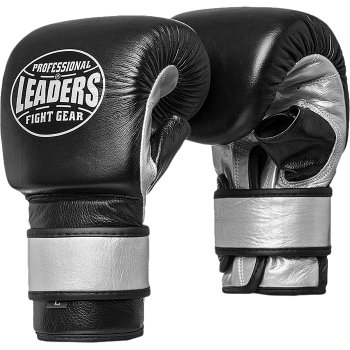 Снарядные перчатки Leaders LSBG-5 BK/SIL