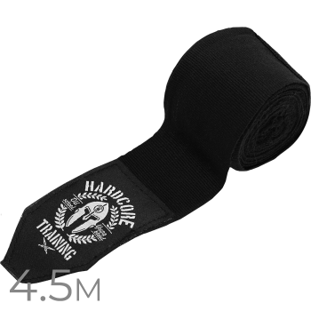 Боксерские бинты Hardcore Training Helmet Black/White 4.5