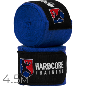 Боксерские бинты Hardcore Training Superior Blue 4.5