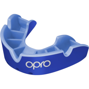 Детская боксерская капа Opro Silver Level Blue