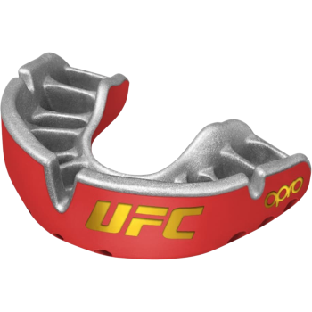 Детская боксерская капа Opro Gold Level UFC Red