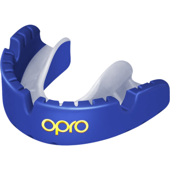 Боксерская капа для брекетов Opro Gold Blue