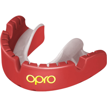Боксерская капа для брекетов Opro Gold Red