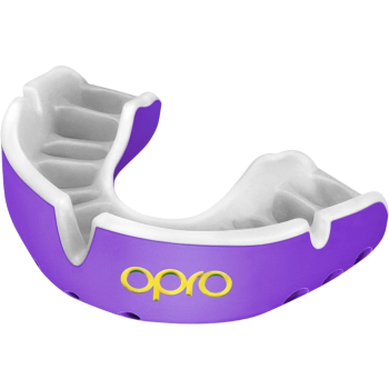 Детская боксерская капа Opro Gold Level Purple