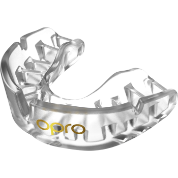 Боксерская капа Opro Gold Level Clear