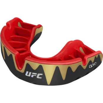 Боксерская капа Opro Platinum Level Black/Gold/Red