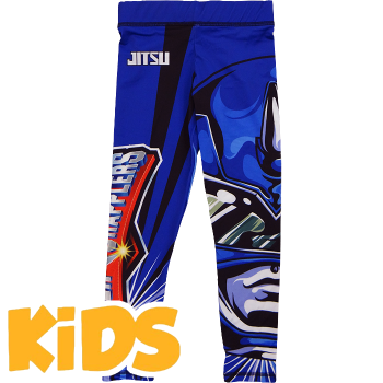 Детские компрессионные штаны Jitsu Power Grapplers