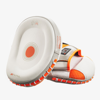 Лапы Rival RPM80 Impulse Punch Mitts White/Orange