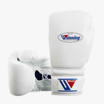 Боксерские перчатки Winning 12 Oz White MS-400