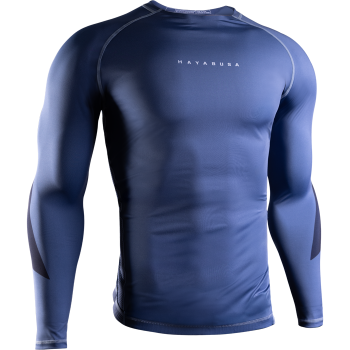 Рашгард Hayabusa Long Short Sleeve Blue