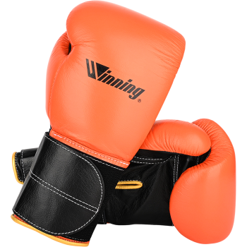 Боксерские перчатки Winning COMS600BF 16 Oz Orange/Black Limited Edition