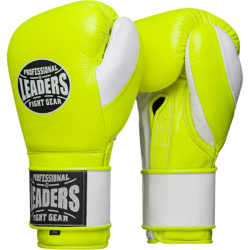 Боксёрские перчатки Leaders LS Fancy Soft GN/WH