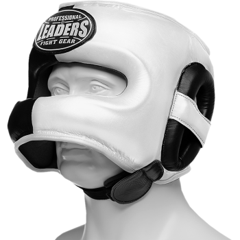 Бамперный шлем Leaders LS3SHGNB-H BK/WH