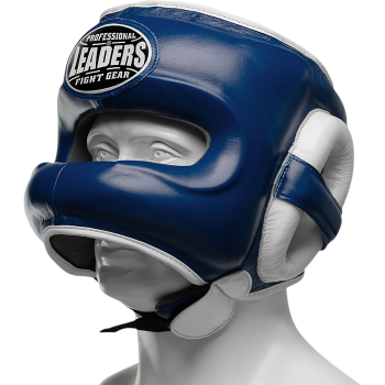 Бамперный шлем Leaders LS3SHGNB BL/WH