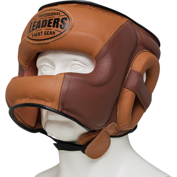 Бамперный шлем Leaders LS4SHGNB HRTG BR/BG