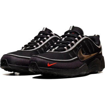 Кроссовки Nike Air Zoom Spiridon Black Metallic Silver