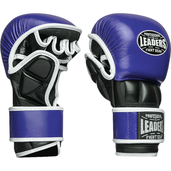 МMA перчатки Leaders Sparring BL/BK
