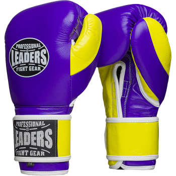 Боксерские перчатки Leaders LS Fancy LS4FNC PUR/YL