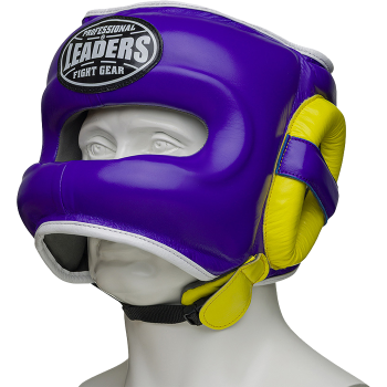 Бамперный шлем Leaders Fancy LS4SHGNB PUR/YL