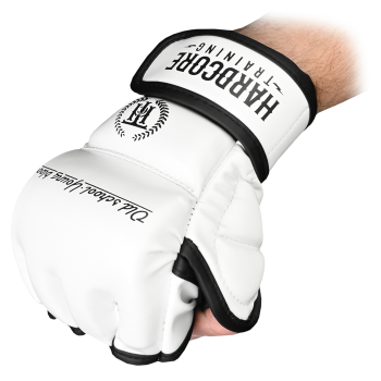 ММА перчатки Hardcore Training Base PU White