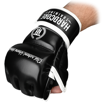 ММА перчатки Hardcore Training Base PU Black