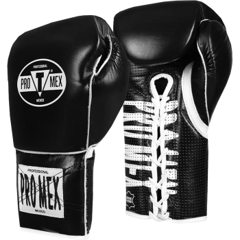 Боксерские перчатки на шнурках Title Boxing Pro Mex Black