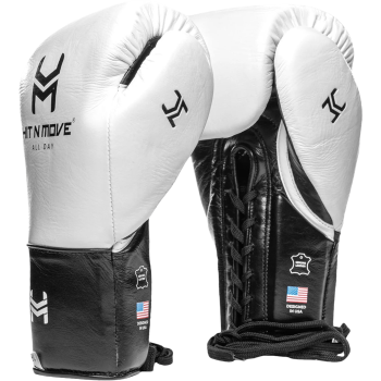 Боксерские перчатки на шнурках Hit N Move All Day Pro Balance Panda WnB