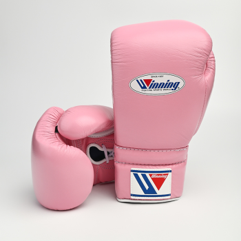 Профессиональные боксерские перчатки Winning 12 Oz Pink MS-400