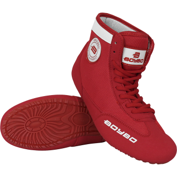 Детские борцовки BoyBo BB250 красные